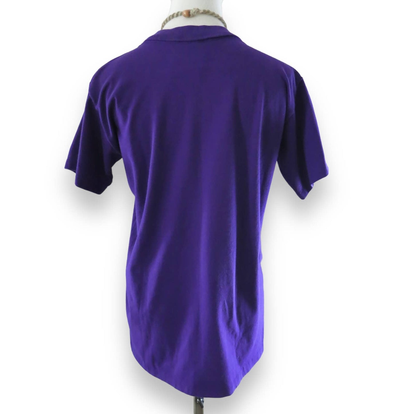 80s Vintage Destin Florida Purple Graphic T Shirt S