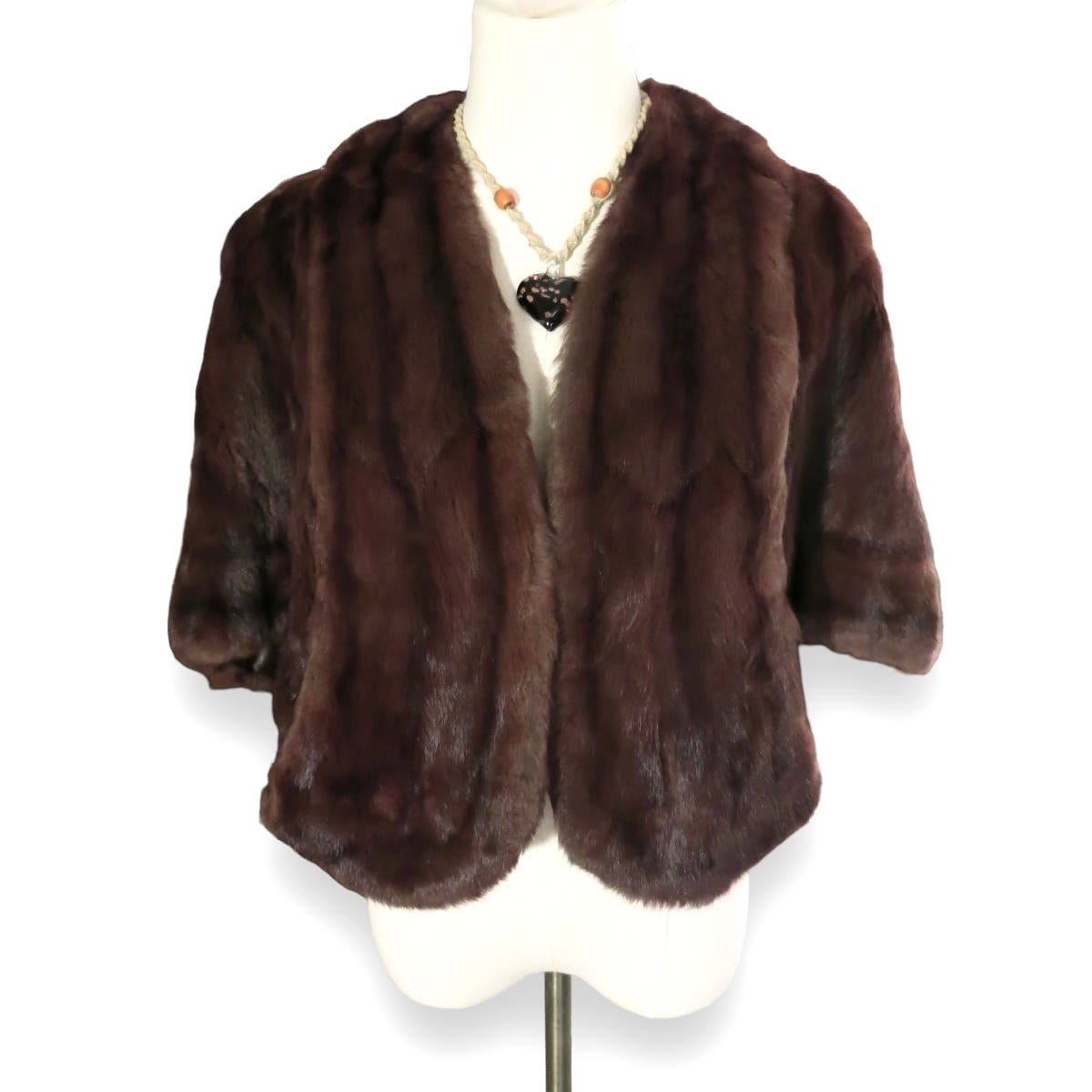 Vintage 1950s Genuine Sable Fur Shoulder Wrap