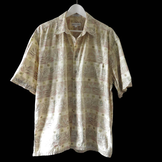 80s Mens Vintage Pierre Cardin Short Sleeve Shirt L