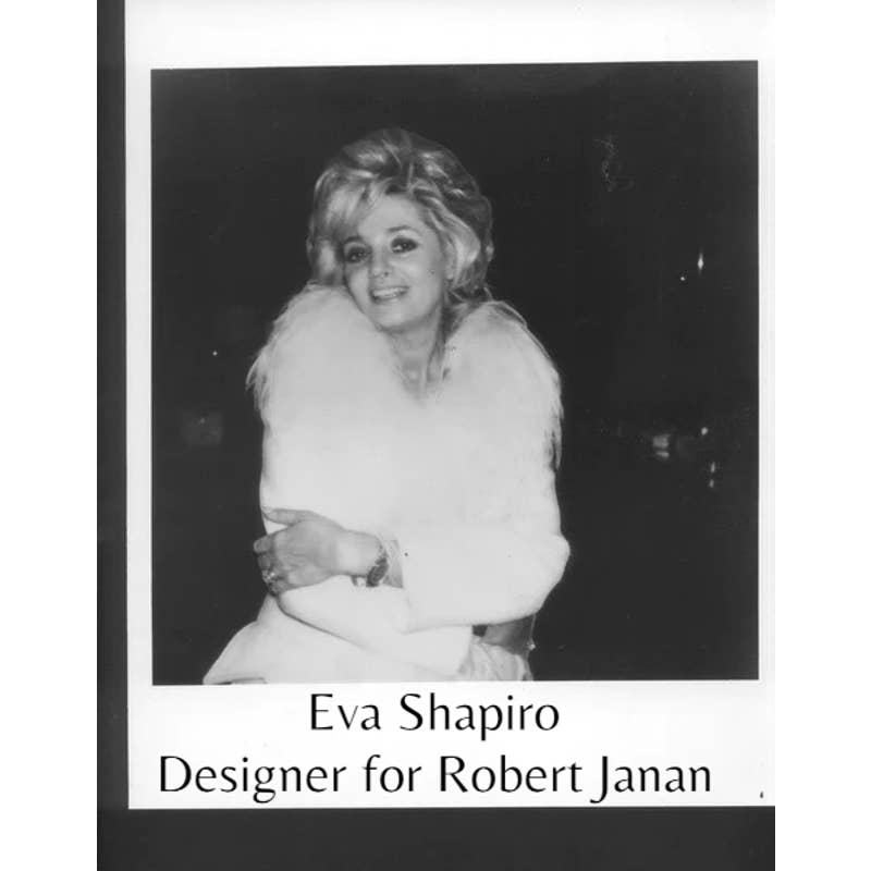 70s Vintage Eva for Robert Janan Green Novelty Print Belted Dress S